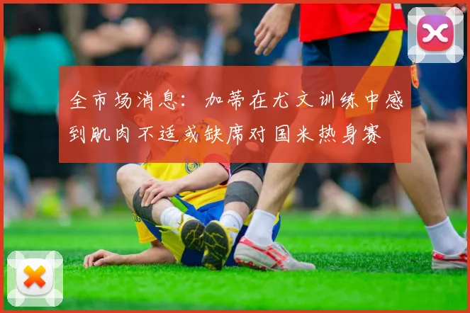 全市场消息：加蒂在尤文训练中感到肌肉不适或缺席对国米热身赛